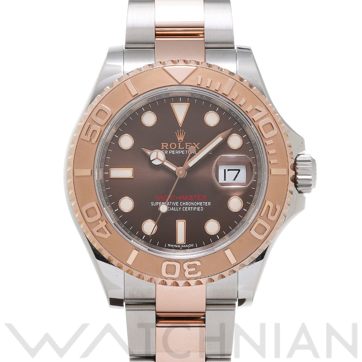 ヨットマスター 40 116621 ランダムシリアル チョコレートブラウン ロレックス ROLEX メンズ 【中古】