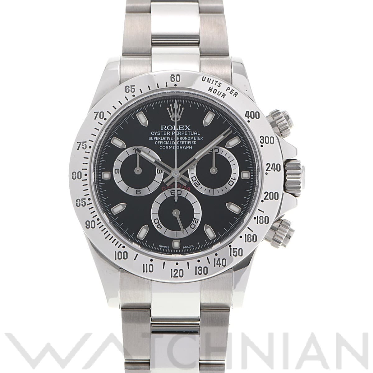ロレックス コスモグラフ デイトナ 116520 ブラック メンズ 時計 【中古】【wristwatch】