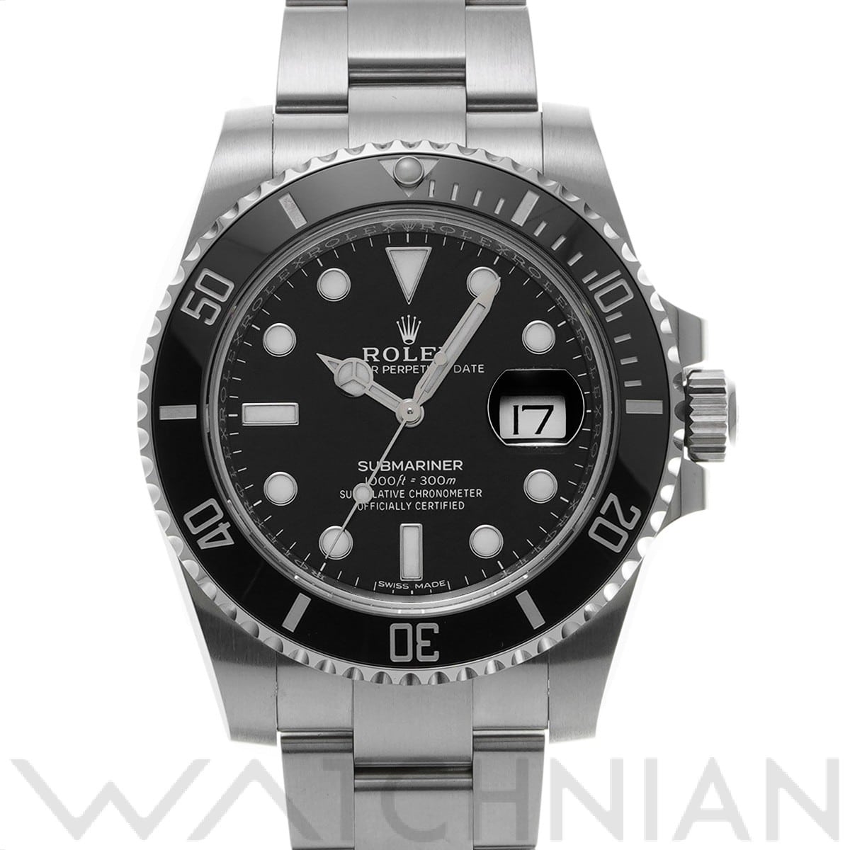 ロレックス サブマリーナ デイト 116610LN ブラック メンズ 時計 【中古】【wristwatch】