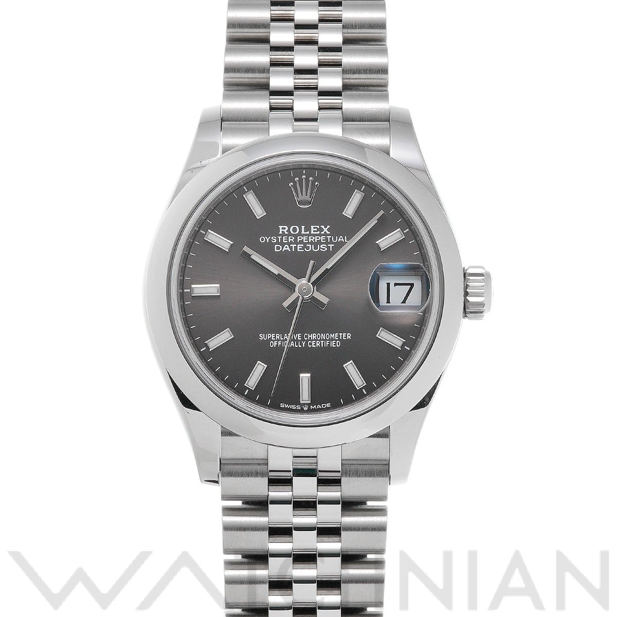 ロレックス デイトジャスト 31 278240 ダークグレー ユニセックス 時計 【中古】【wristwatch】