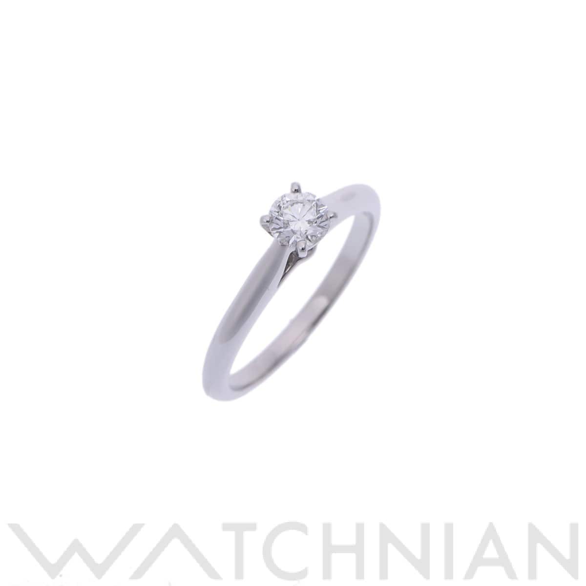 カルティエ ソリテールリング #49 シルバー CRN4139049 Pt950プラチナ レディース ジュエリー 【中古】【jewelry】