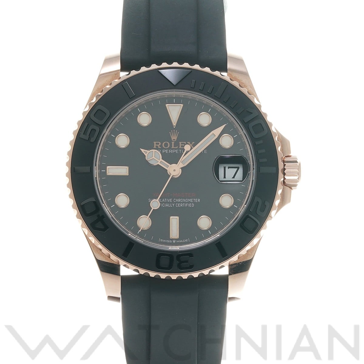 ヨットマスター 37 268655 ランダムシリアル ブラック ロレックス ROLEX ユニセックス 【中古】