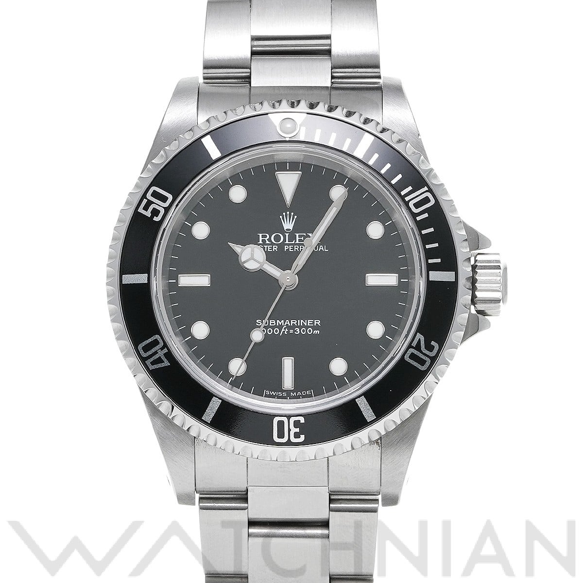 サブマリーナ 14060M D番(2005年頃製造) ブラック ロレックス ROLEX メンズ 【中古】