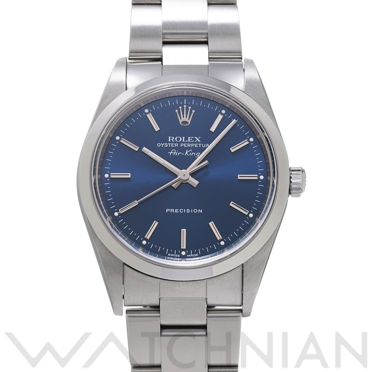 ロレックス エアキング 14000M ブルー メンズ 時計 【中古】【wristwatch】