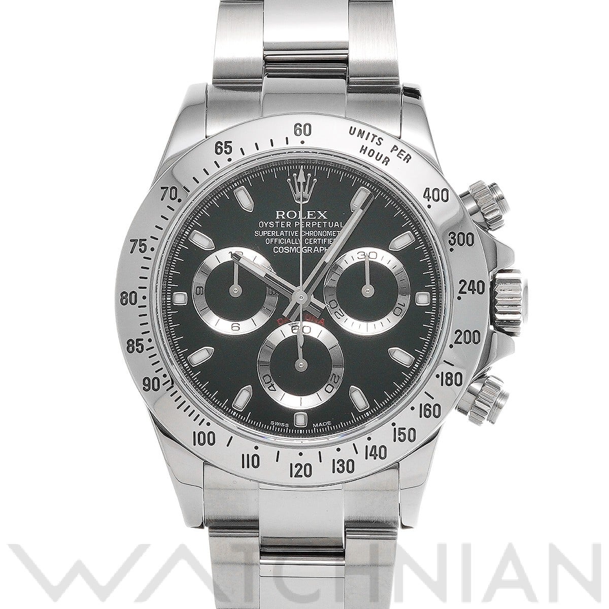 ロレックス コスモグラフ デイトナ 116520 ブラック メンズ 時計 【中古】【wristwatch】