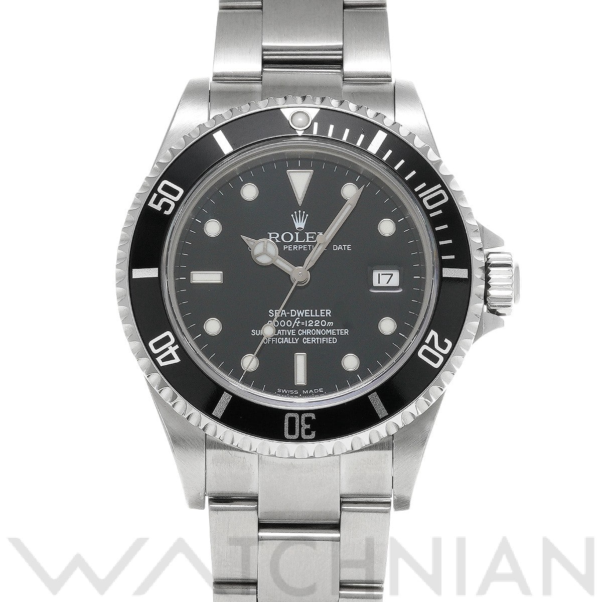 ロレックス シードゥエラー 16600 ブラック メンズ 時計 【中古】【wristwatch】