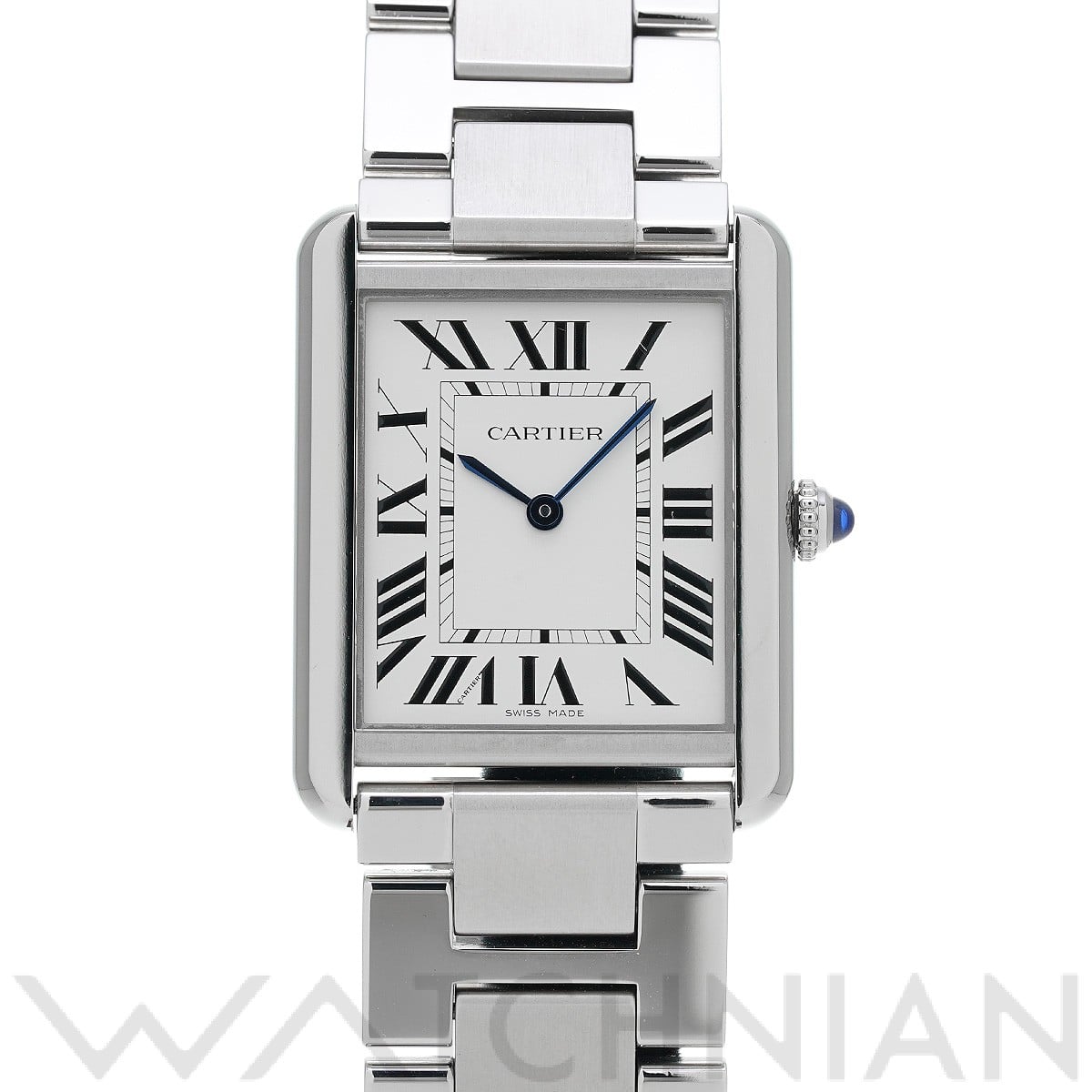 カルティエ / CARTIER タンク ソロ LM W5200014 シルバー メンズ 時計 【中古】【wristwatch】