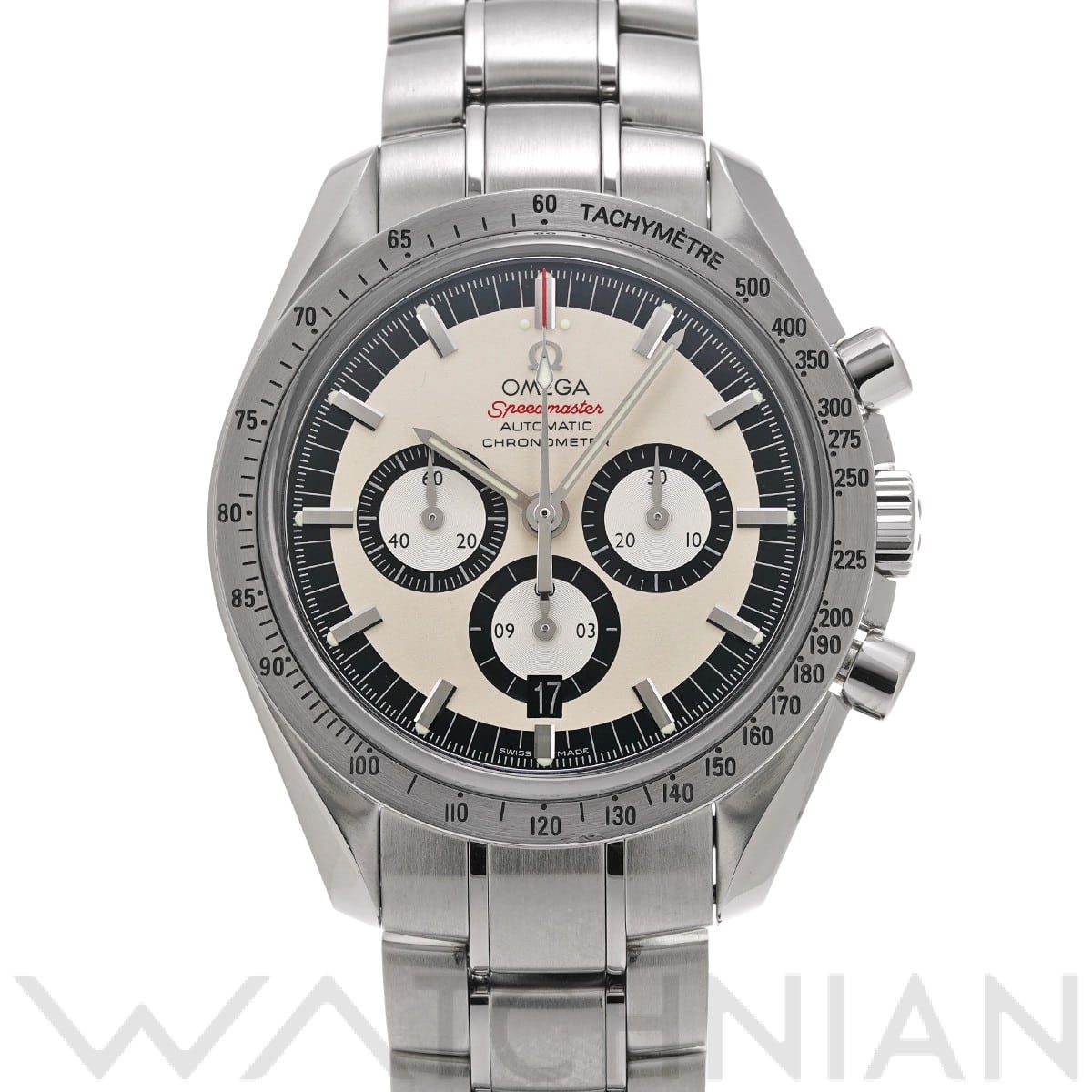 オメガ スピードマスター レジェンド ミハエル・シューマッハ 2005 3506.31 ホワイト メンズ 時計 【中古】【wristwatch】
