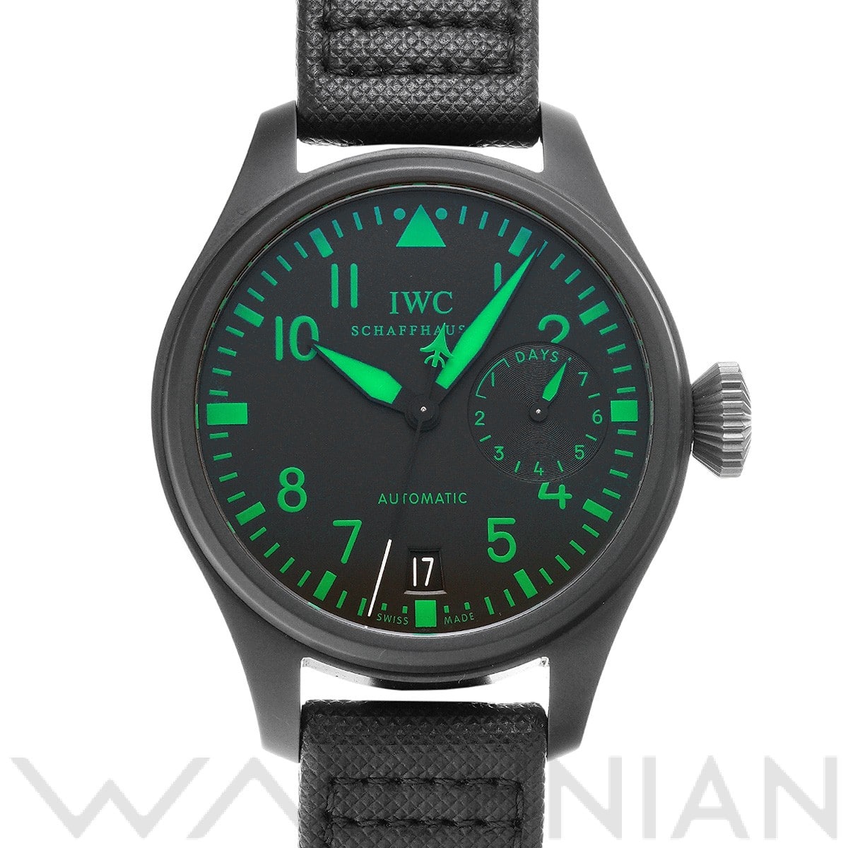 IWC ビッグパイロットウォッチ トップガン ブティックエディション IW501903 ブラック メンズ 時計 【中古】【wristwatch】