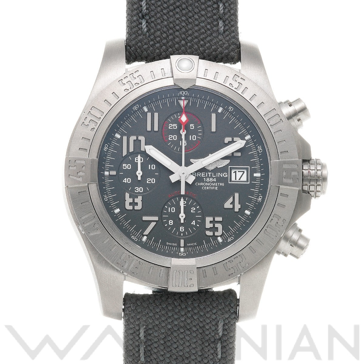 アベンジャー バンディット E1338310/M534 グレー ブライトリング BREITLING メンズ 【中古】