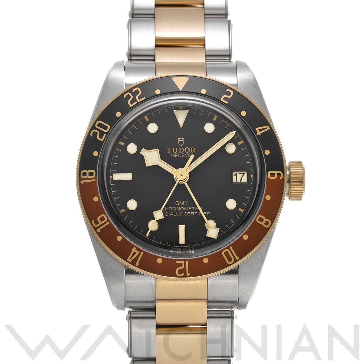 チューダー / チュードル / TUDOR ブラックベイ GMT S＆G 79833MN ブラック メンズ 時計 【中古】【wristwatch】