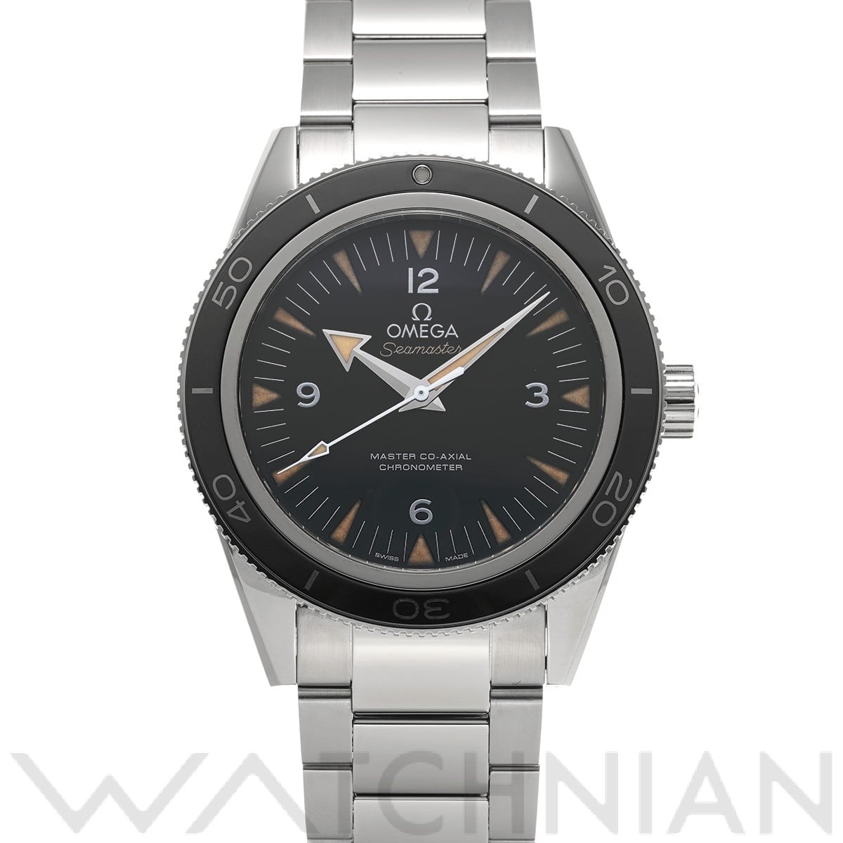 オメガ / OMEGA シーマスター 300 マスターコーアクシャル 233.30.41.21.01.001 ブラック メンズ 時計 【中古】【wristwatch】