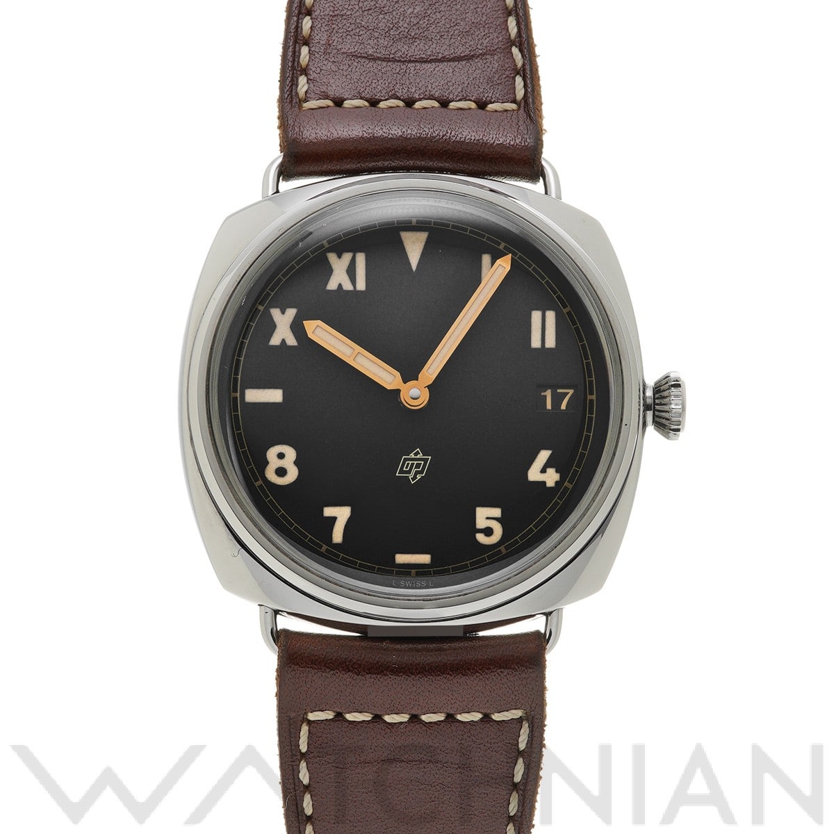 ラジオミール カリフォルニア 3デイズ アッチャイオ PAM00424 O番(2012年製造) ブラック パネライ OFFICINE PANERAI メンズ 【中古】