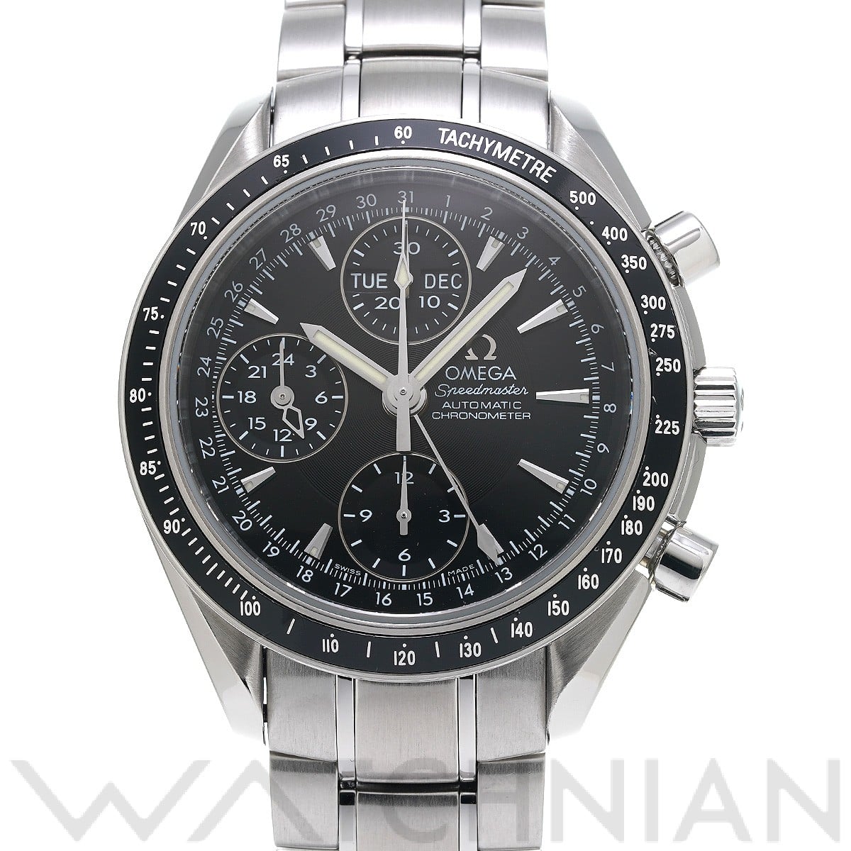 オメガ / OMEGA スピードマスター トリプルカレンダー 3220.50 ブラック メンズ 時計 【中古】【wristwatch】