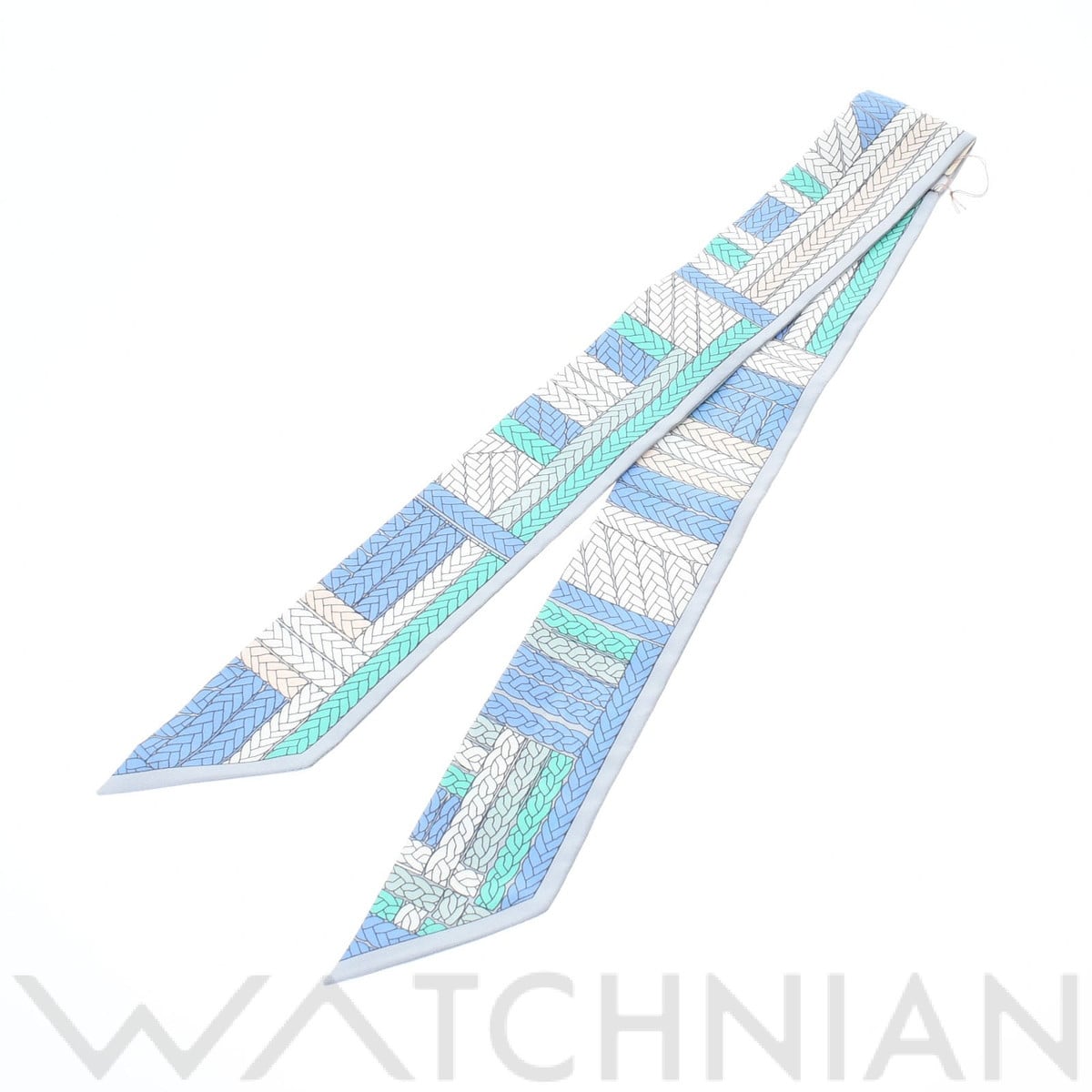 エルメス / HERMES ツイリー TRESSE H ブルージーン シルク100％ レディース 【新品】【other】