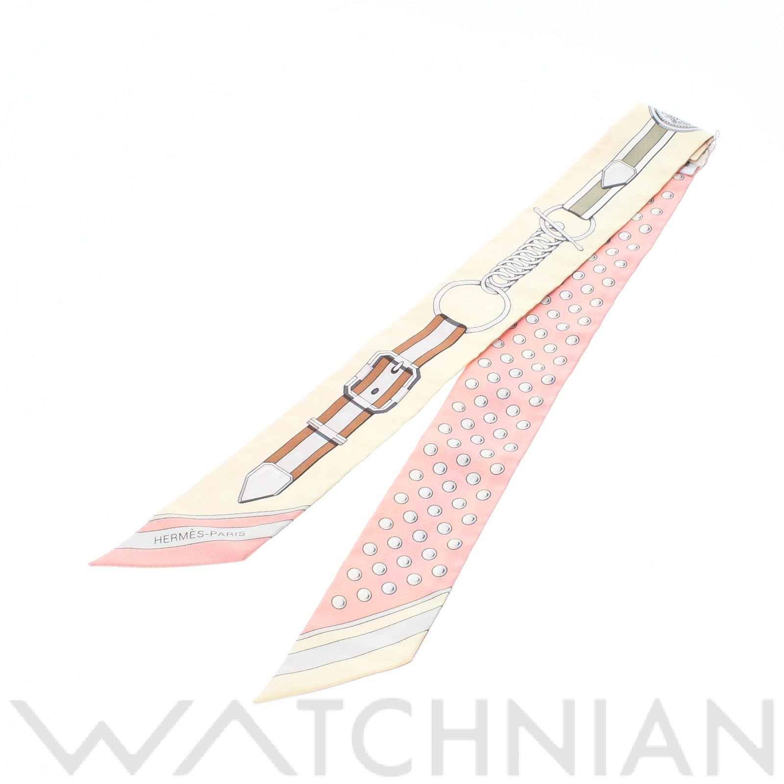 エルメス / HERMES ツイリー GRAND TRALALA ピンク シルク100％ レディース 【新品】【other】