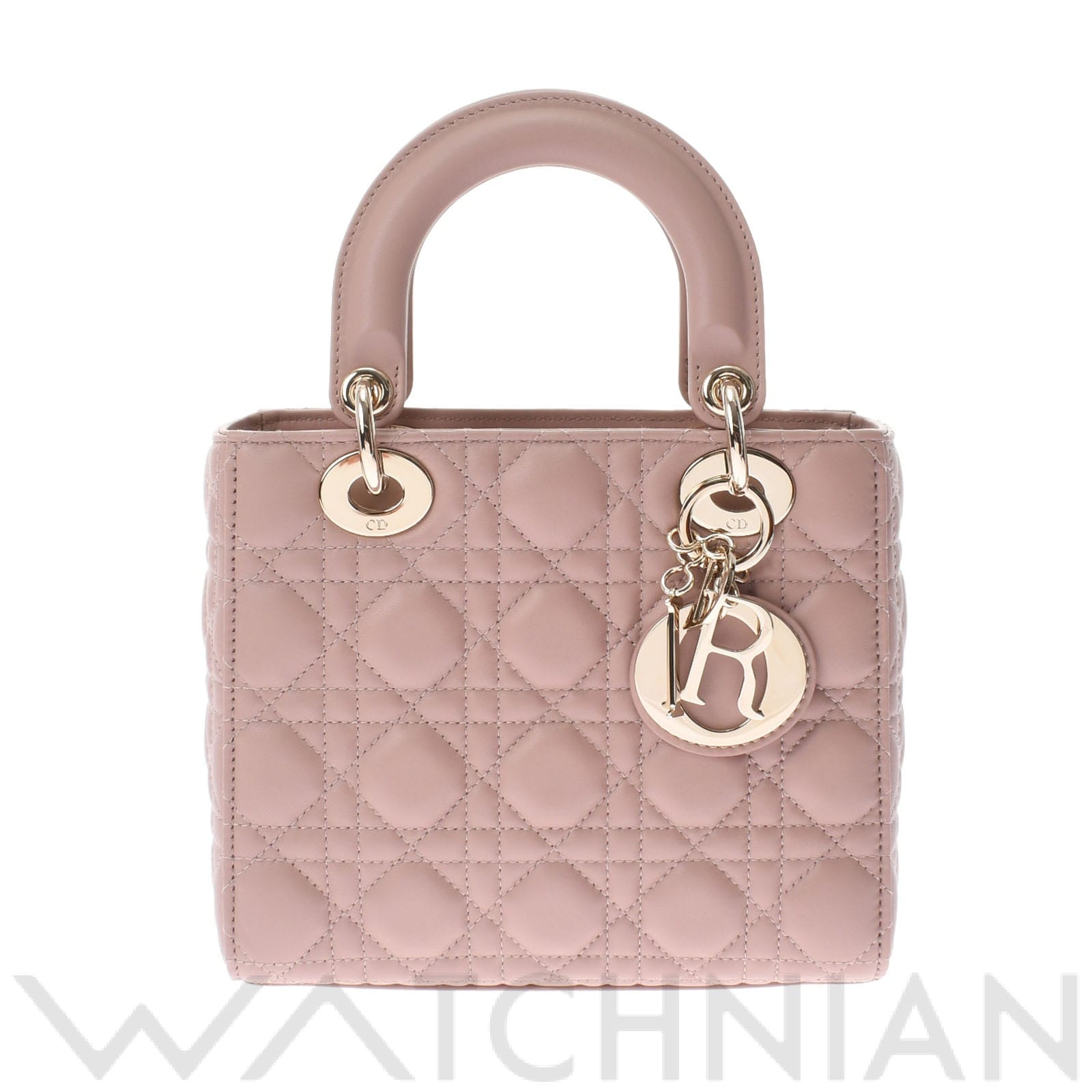 ディオール / Dior LADY DIOR ピンク/ゴールド金具 ラムスキン レディース バッグ 【未使用】【bag】: ブランドバッグ ｜WATCHNIAN(ウォッチニアン)公式通販/旧一風騎士