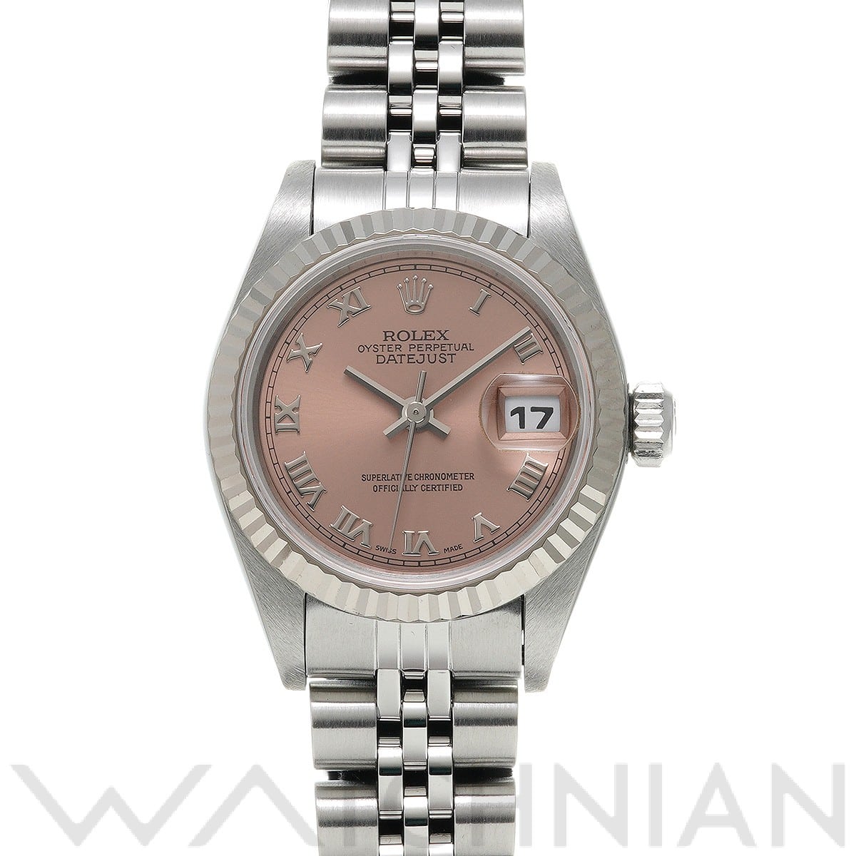 ロレックス デイトジャスト 26 69174 ピンク レディース 時計 【中古】【wristwatch】