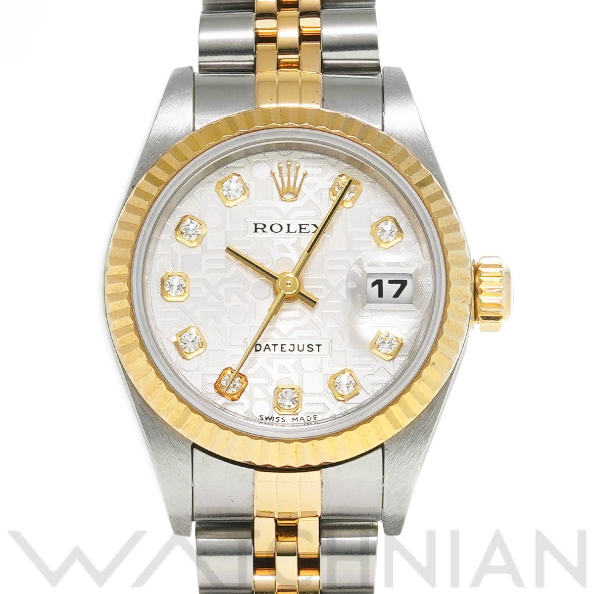 ロレックス デイトジャスト 26 79173G シルバーコンピュータ/ダイヤモンド レディース 時計 【中古】【wristwatch】