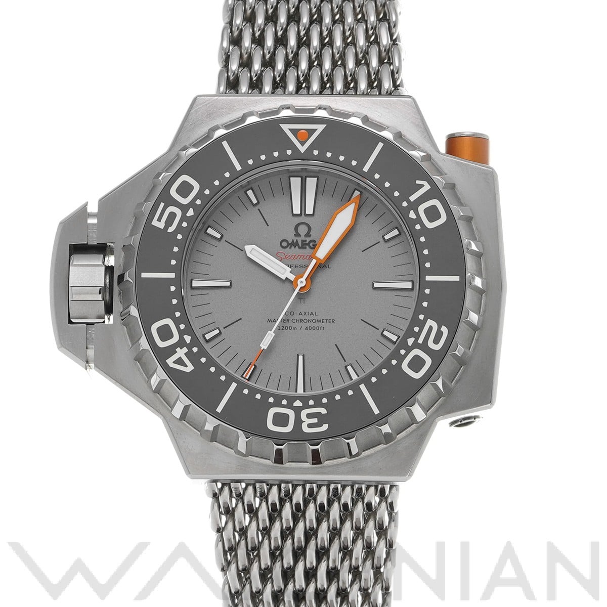 シーマスター プロプロフ 1200 コーアクシャル マスタークロノメーター 227.90.55.21.99.001 グレー オメガ OMEGA メンズ 【中古】