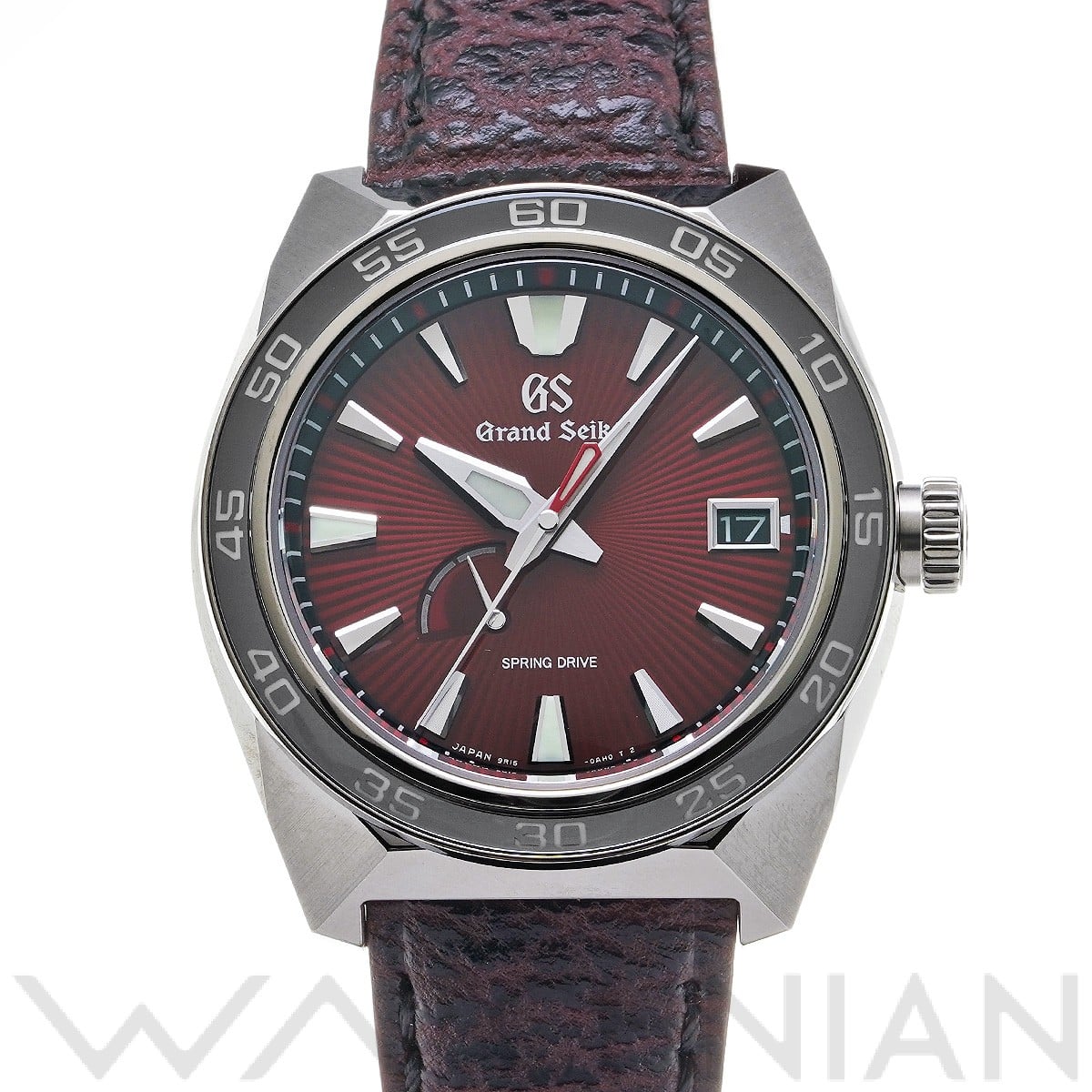 スポーツコレクション スプリングドライブ ゴジラ 65th SBGA405 レッド グランドセイコー Grand Seiko メンズ 【中古】