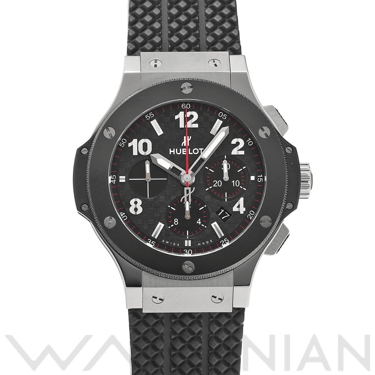 ビッグバン スチール セラミック 301.SB.131.RX ブラックカーボン ウブロ HUBLOT メンズ 【中古】