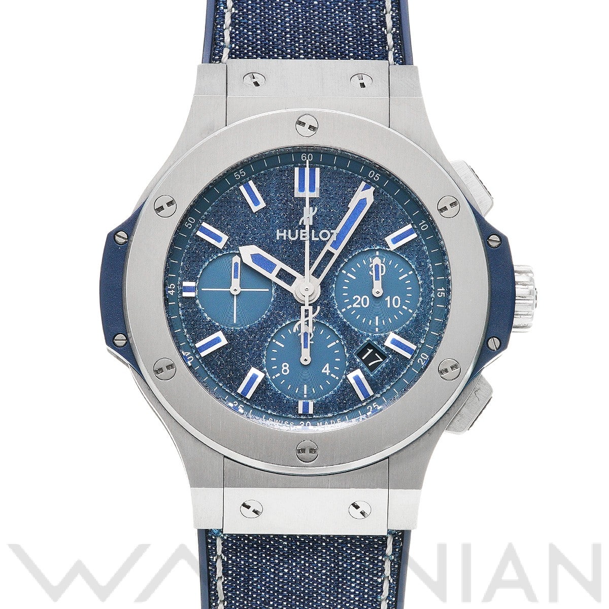 ビッグバン ジーンズ スチール 301.SX.2770.NR.JPN15 ブルーデニム ウブロ HUBLOT メンズ 【中古】