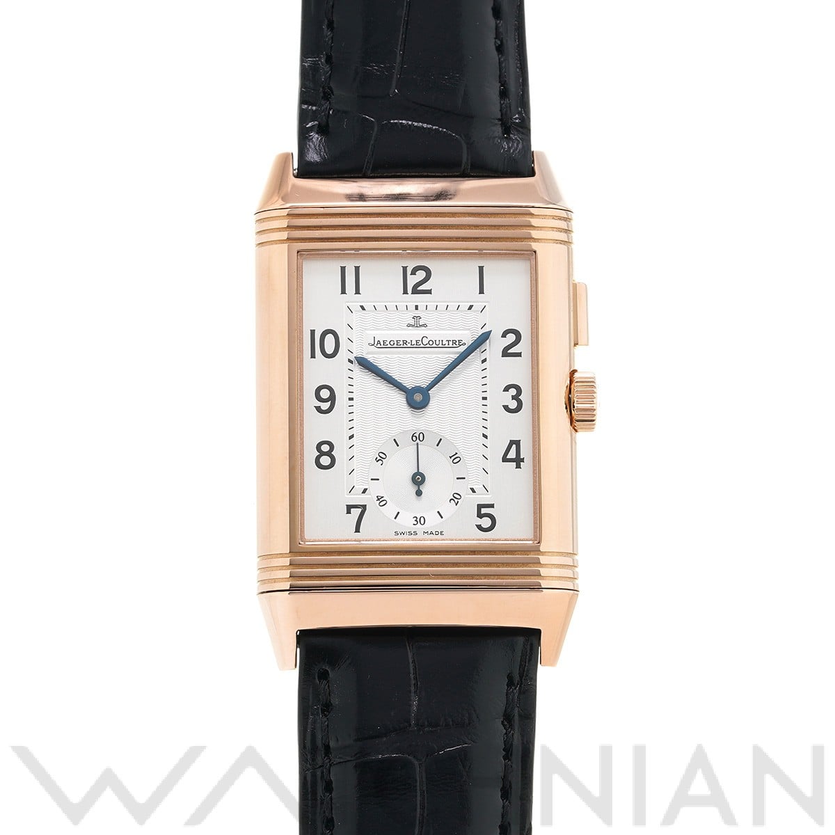 レベルソ デュオ Q2712410 シルバー/ブラック ジャガー ルクルト JAEGER-LECOULTRE メンズ 【中古】