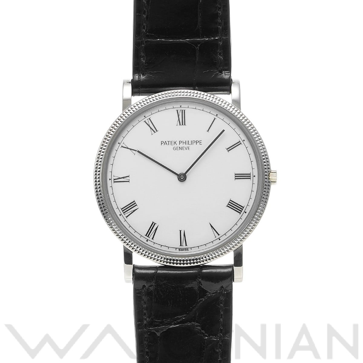 パテック フィリップ カラトラバ 3520DG-011 ホワイト メンズ 時計 【中古】【wristwatch】