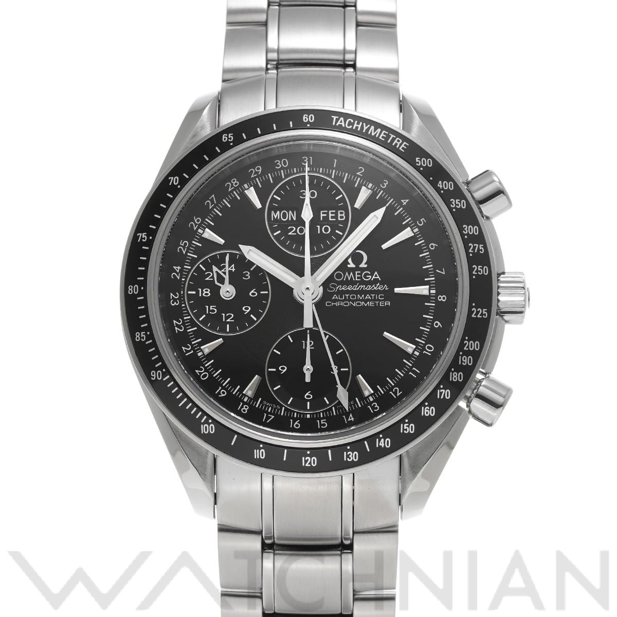 オメガ / OMEGA スピードマスター トリプルカレンダー 3220.50 ブラック メンズ 時計 【中古】【wristwatch】