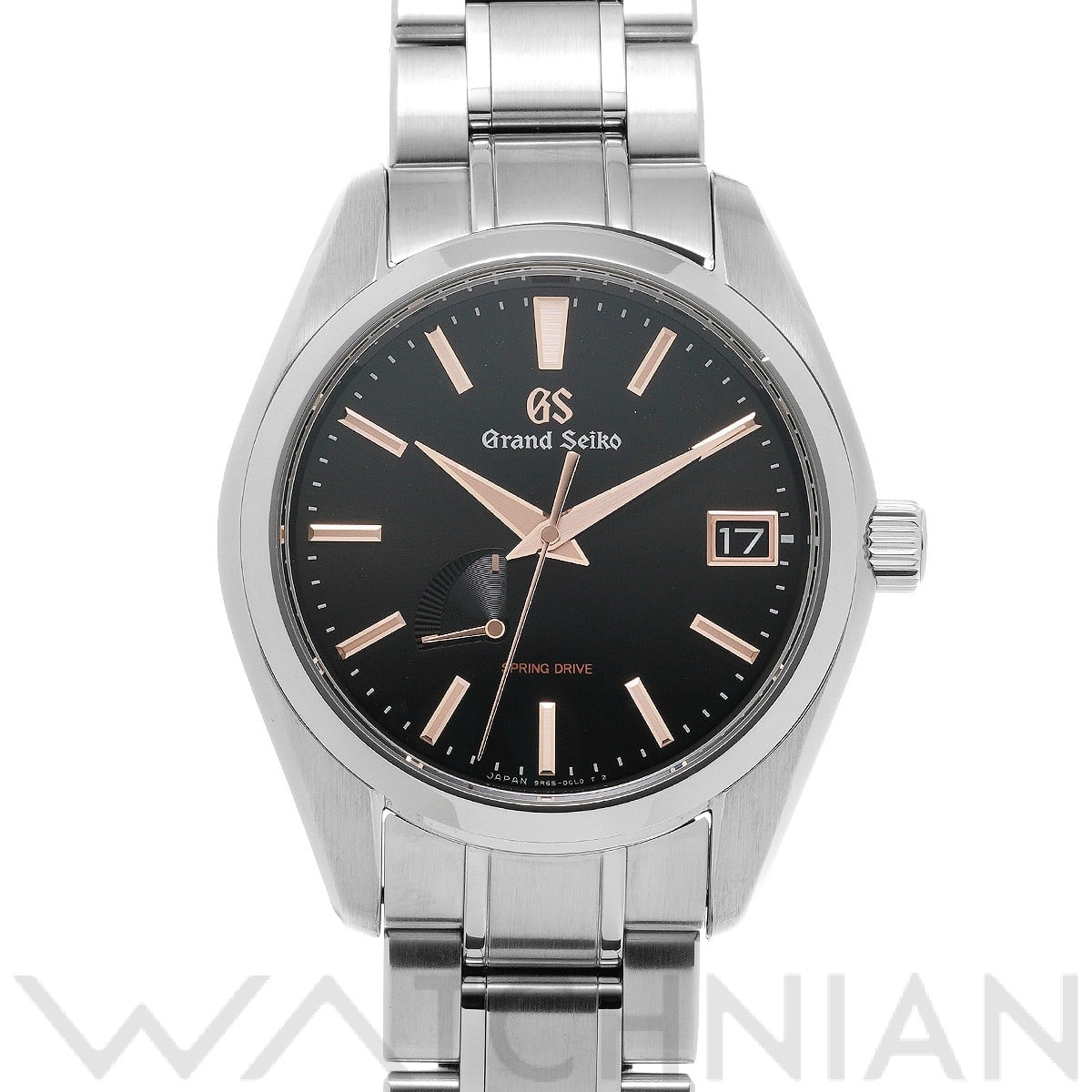 グランドセイコー / Grand Seiko ヘリテージコレクション スプリングドライブ SBGA401 ブラック メンズ 時計 【中古】【wristwatch】