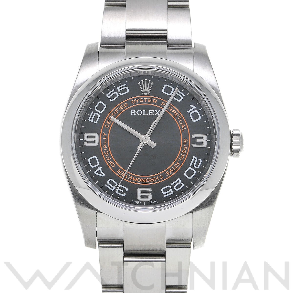 ロレックス オイスターパーペチュアル 36 116000 ブラック メンズ 時計 【中古】【wristwatch】