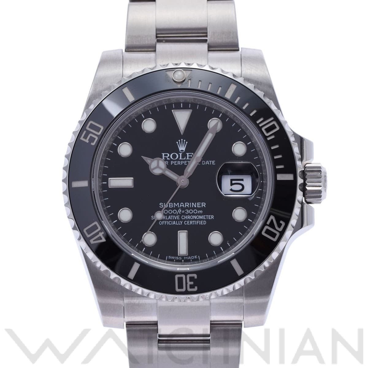 ロレックス サブマリーナ デイト 116610LN ブラック メンズ 時計 【中古】【wristwatch】