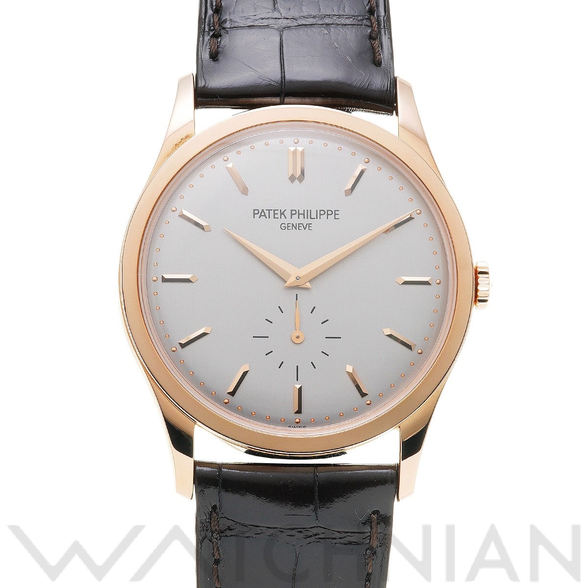 カラトラバ 5196R-001 シルバー パテック フィリップ PATEK PHILIPPE メンズ 【中古】