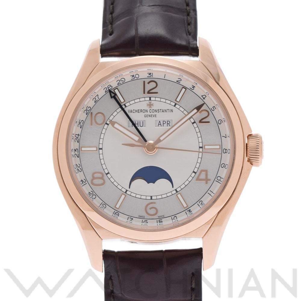 フィフティーシックス コンプリートカレンダー 4000E/000R-B438 シルバー ヴァシュロン コンスタンタン VACHERON CONSTANTIN メンズ 【中古】