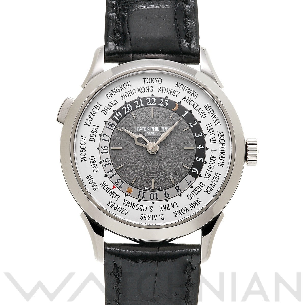 ワールドタイム 5230G-001 グレー パテック フィリップ PATEK PHILIPPE メンズ 【中古】