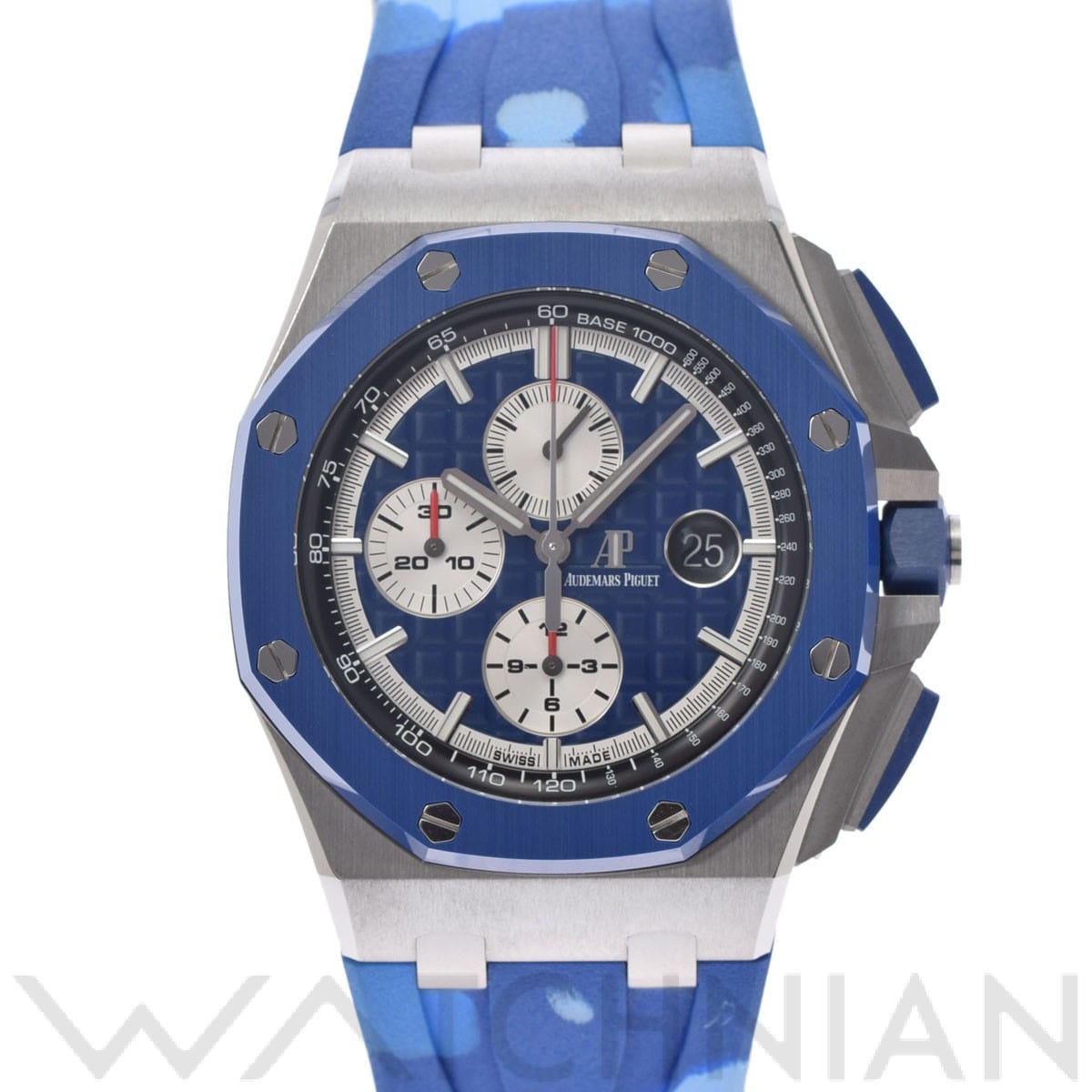 オーデマ ピゲ ロイヤルオーク オフショア クロノグラフ 26400SO.OO.A335CA.01 ブルー/ロジウム メンズ 時計 【中古】【wristwatch】