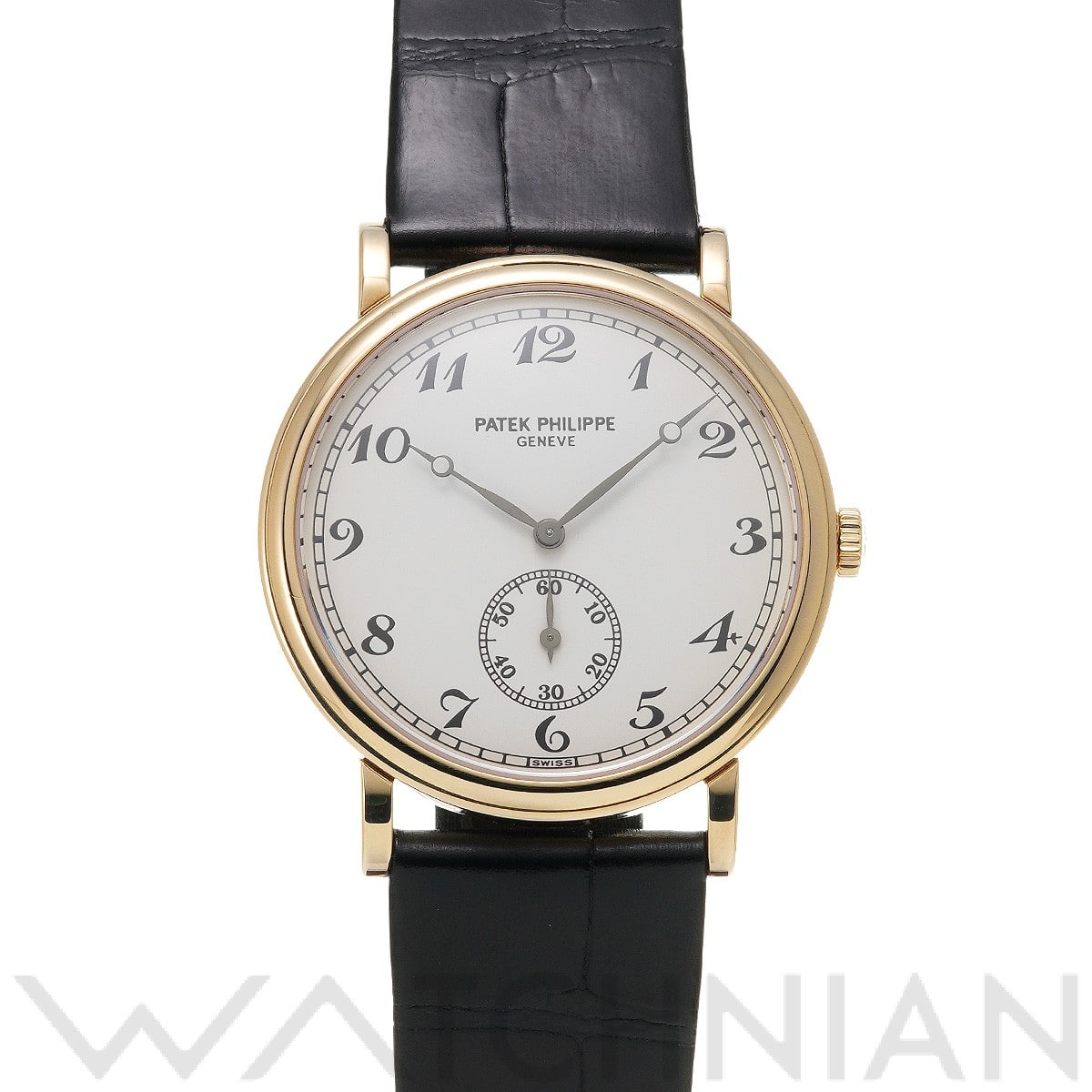 パテック フィリップ / PATEK PHILIPPE カラトラバ 5022J-013 ホワイト メンズ 時計 【中古】【wristwatch】