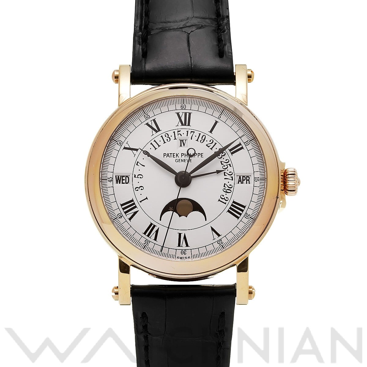 グランドコンプリケーション パーペチュアルカレンダー 5059R-001 ホワイト パテック フィリップ PATEK PHILIPPE メンズ 【中古】