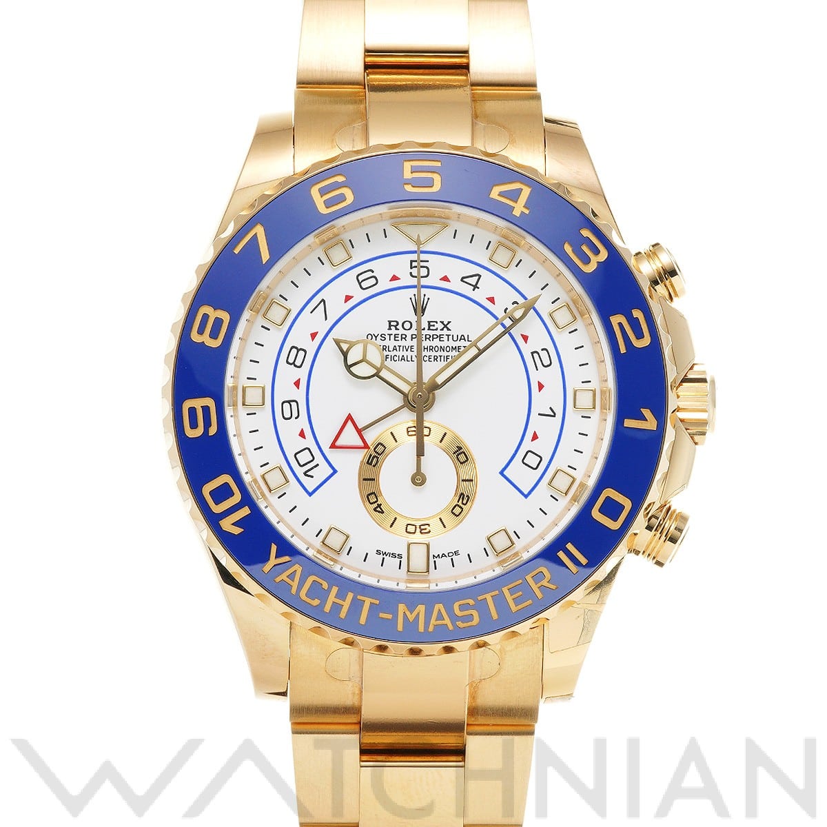 ヨットマスターII 116688 ランダムシリアル ホワイト ロレックス ROLEX メンズ 【中古】