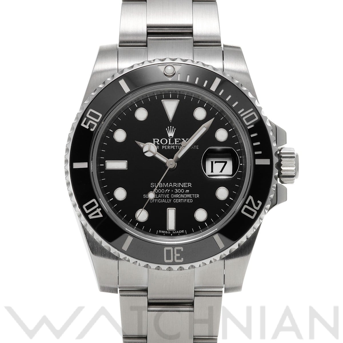 ロレックス サブマリーナ デイト 116610LN ブラック メンズ 時計 【中古】【wristwatch】
