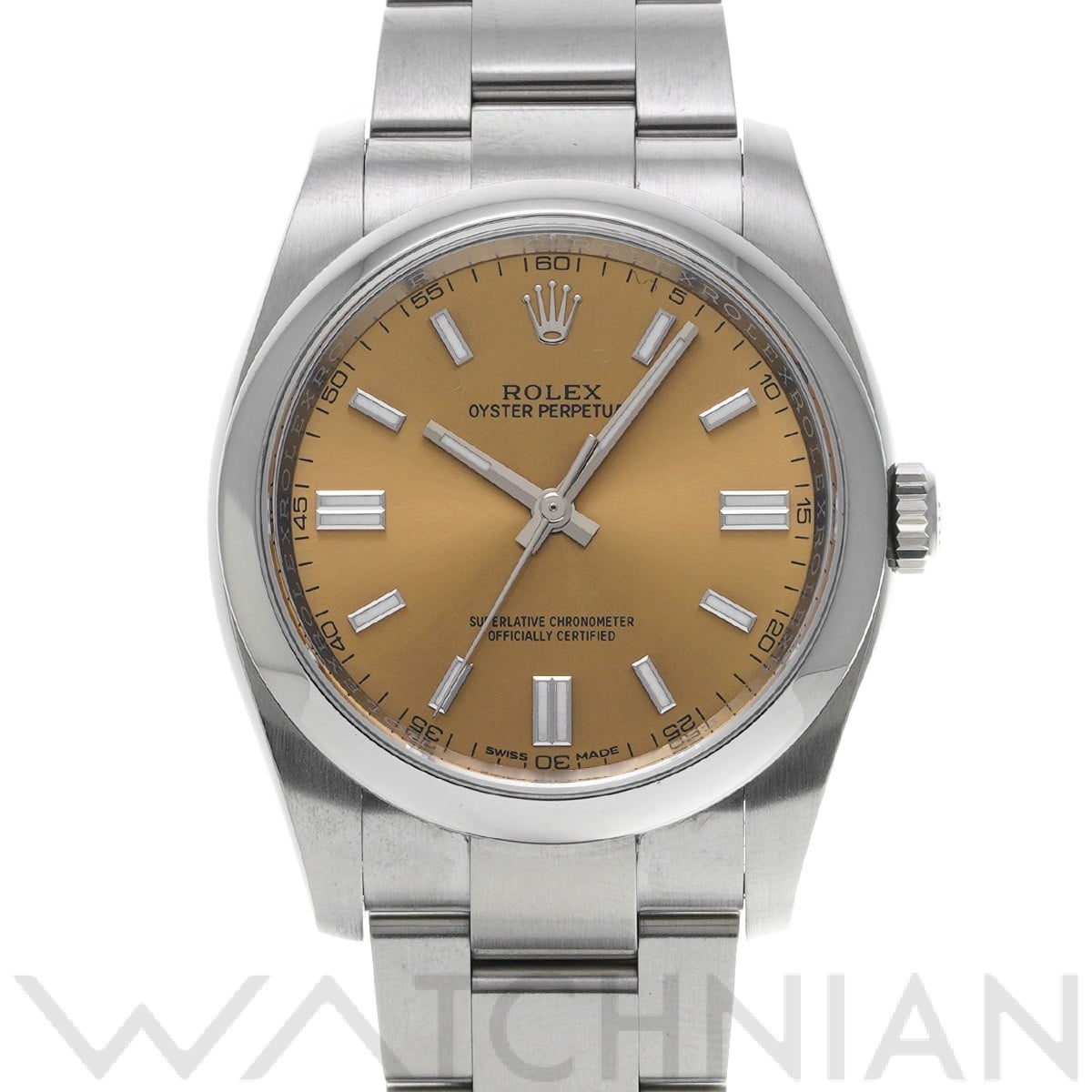 ロレックス オイスターパーペチュアル 36 116000 ホワイトグレープ メンズ 時計 【中古】【wristwatch】