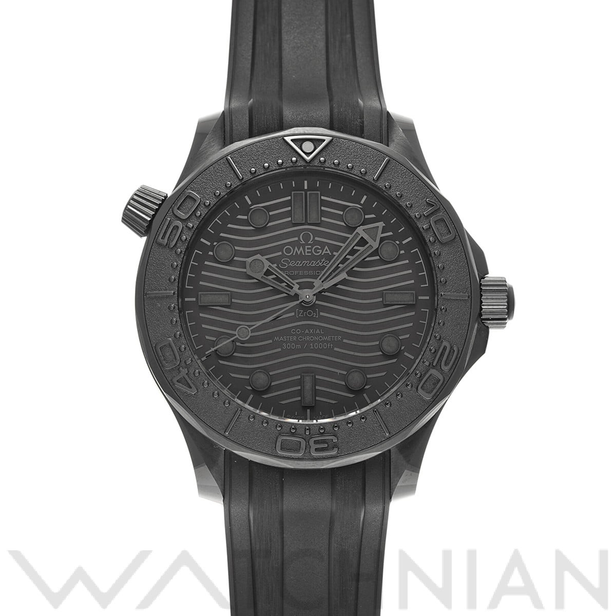 シーマスター ダイバー300 コーアクシャル マスタークロノメーター ブラックブラック 210.92.44.20.01.003 ブラック オメガ OMEGA メンズ 【中古】