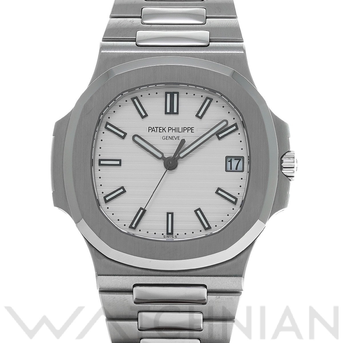 パテック フィリップ / PATEK PHILIPPE ノーチラス 5711/1A-011 ホワイト メンズ 時計 【中古】【wristwatch】