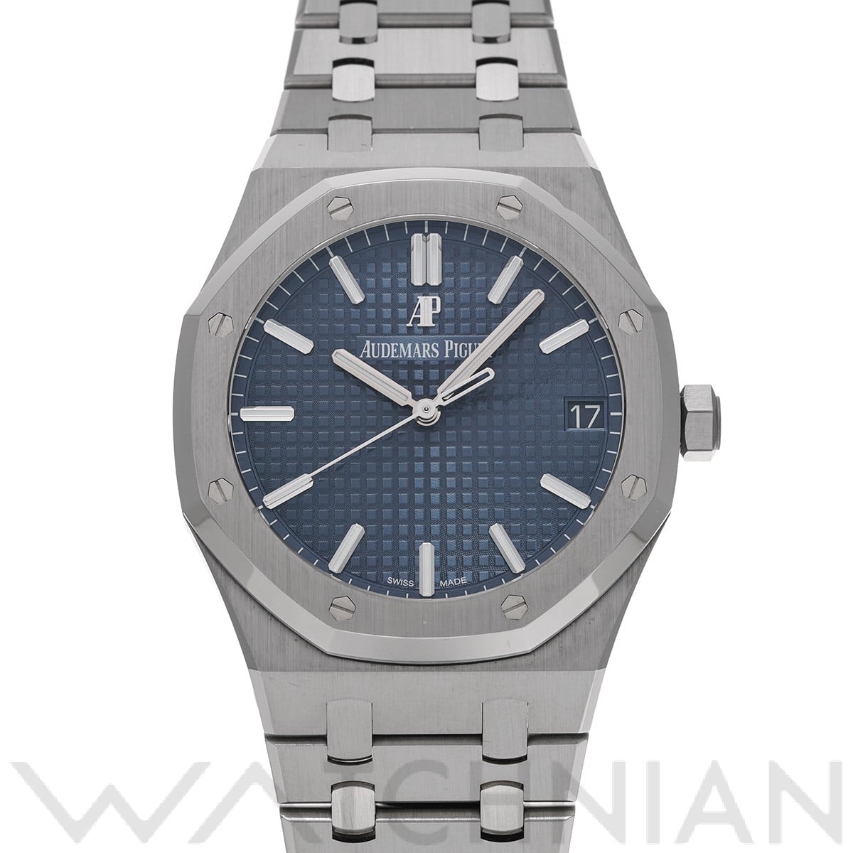 オーデマ ピゲ ロイヤルオーク 15500ST.OO.1220ST.01 ブルー メンズ 時計 【中古】【wristwatch】