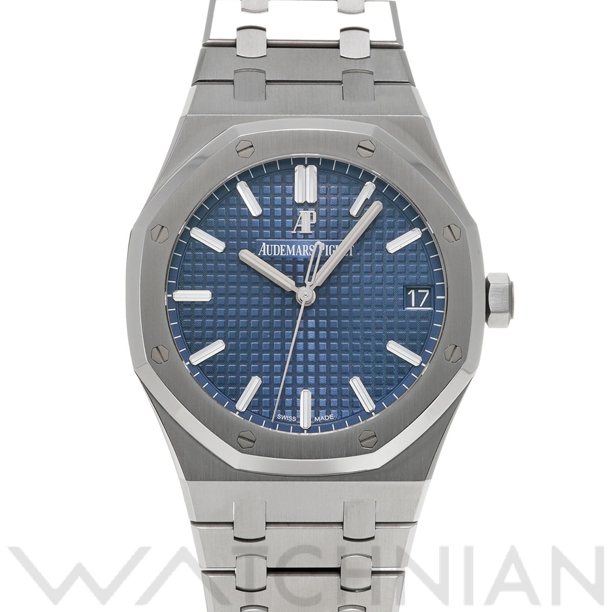 オーデマ ピゲ ロイヤルオーク 15500ST.OO.1220ST.01 ブルー メンズ 時計 【中古】【wristwatch】