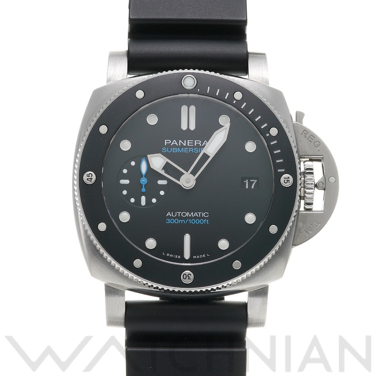 サブマーシブル PAM00683 V番(2019年製造) ブラック パネライ OFFICINE PANERAI メンズ 【中古】