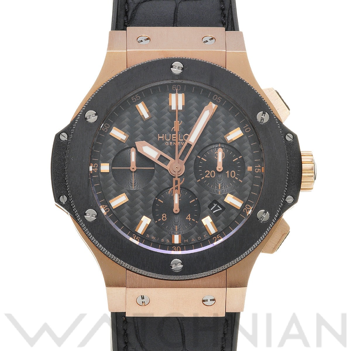 ビッグバン エボリューション 301.PM.1780.RX ブラックカーボン ウブロ HUBLOT メンズ 【中古】