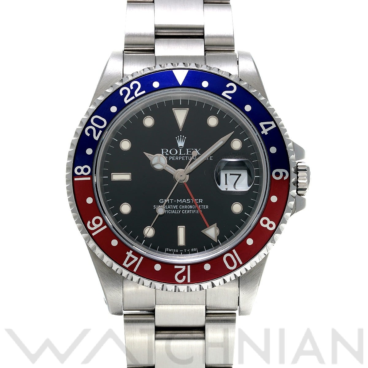 ロレックス GMTマスター 16700 ブラック メンズ 時計 【中古】【wristwatch】