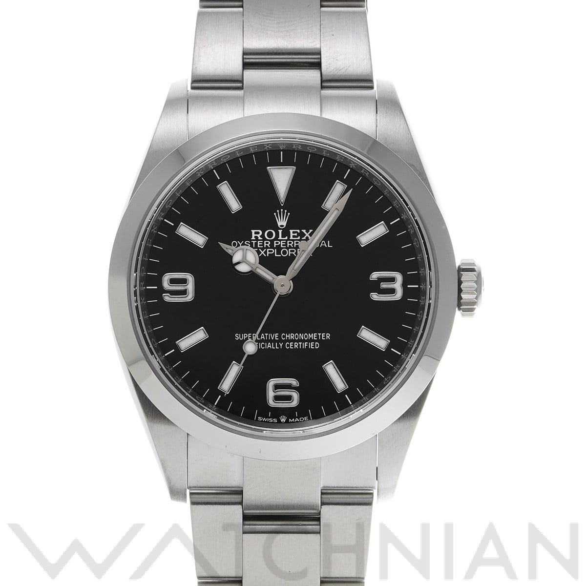 ロレックス エクスプローラー 124270 ブラック メンズ 時計 【中古】【wristwatch】